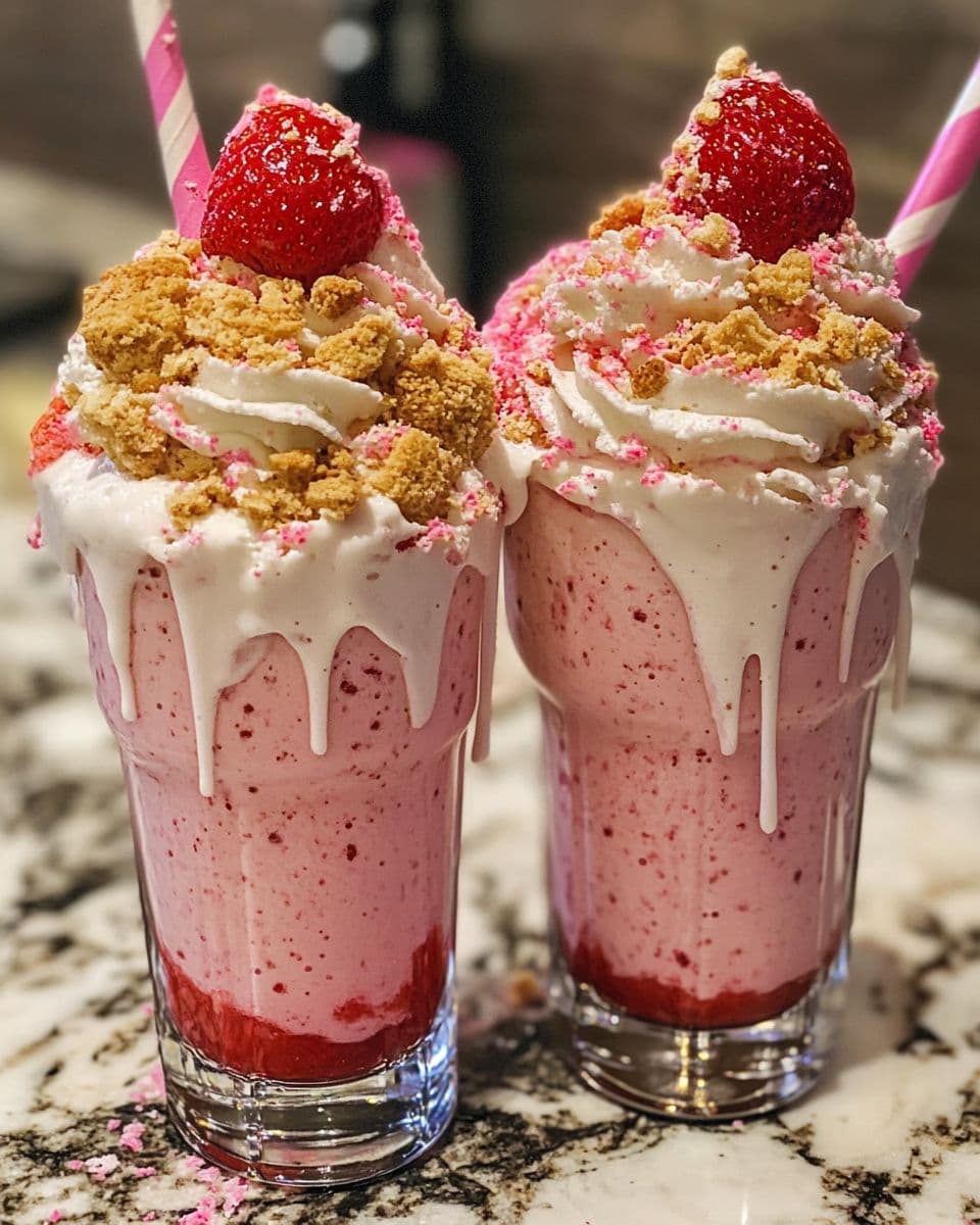 Naughty Strawberry Shake