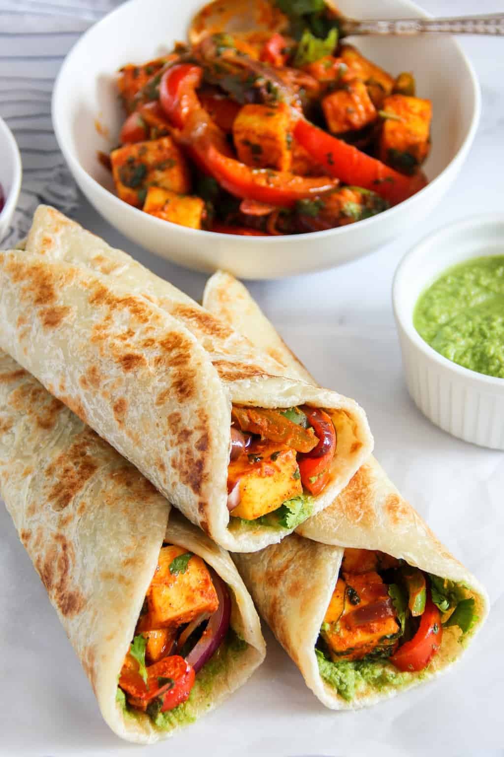 Paneer Tikka Wrap